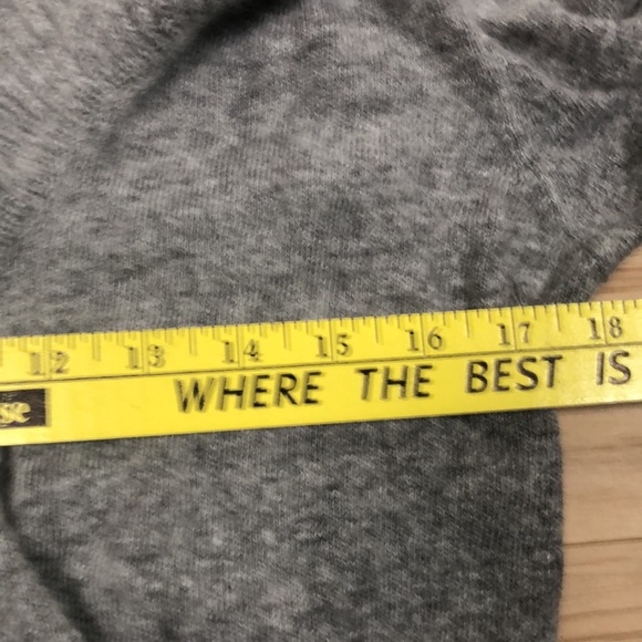 Colour Works Ruffle Gray Soft Angora Wool Cardigan - Picture 13 of 13